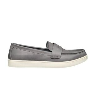 Aldi Avenue Mens Casual Loafers Shoes Grey Size 12 New In Box